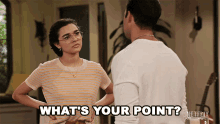 Whats Your Point Paulina Chavez GIF