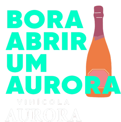 Vinícola Aurora Espumante Sticker - Vinícola Aurora Espumante Drink Stickers