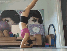 Look At Me I'M Cat GIF - Yoga Cat Kitty GIFs