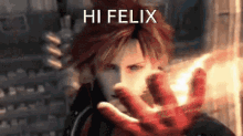 Genesis Hi Felix GIF - Genesis Hi Felix Crisis Core GIFs