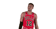 point up daniel gafford 12 chicago bulls up there
