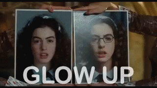glow up gif
