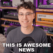 This Is Awesome News Hunter Engel GIF - This Is Awesome News Hunter Engel Agufish GIFs