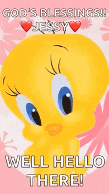 Hello Tweety GIF - Hello Tweety Bird GIFs