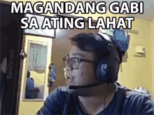 Magandang Gabi Sa Ating Lahat Jay Bear Perez GIF - Magandang Gabi Sa Ating Lahat Jay Bear Perez Mikz Apol Gaming GIFs