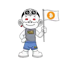 a cartoon character is wearing a shirt that says ' zhot ' on it