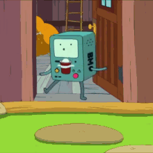 I Will Tell You If You Keep It A Secret GIF - Bmo Beemo Adventuretime GIFs