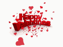 Happy Valentines Day Lovelove GIF - Happy Valentines Day Lovelove Hearts Day GIFs