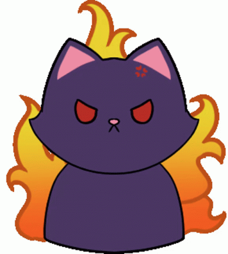 Angry Cat Gif by Honeydoe12 -- Fur Affinity [dot] net