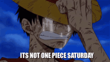 One Piece One Piece Saturday GIF - One Piece One Piece Saturday Not One Piece Saturday GIFs