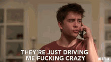 Theyre Just Driving Me Fucking Crazy Charlie Harding GIF - Theyre Just Driving Me Fucking Crazy Charlie Harding Sam Mccarthy GIFs
