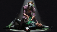 Green Lantern Joker The Batman GIF - Green Lantern Joker The Batman Dc What If GIFs