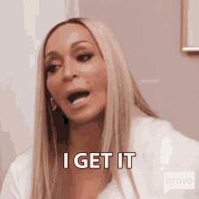 I Get It Real Housewives Of Potomac GIF - I Get It Real Housewives Of Potomac Understood GIFs