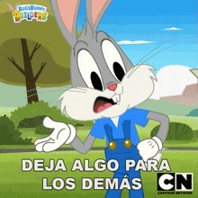 Deja Algo Para Los Demas Bugs Bunny GIF - Deja Algo Para Los Demas Bugs Bunny Bugs Bunny Builders GIFs