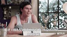 If I Was Looking For Dating Advice Youd Be The Last Person Id Ask Finn Roberts GIF - If I Was Looking For Dating Advice Youd Be The Last Person Id Ask Finn Roberts Alex Woods GIFs