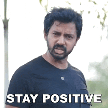 Stay Positive Faisal Khan GIF - Stay Positive Faisal Khan Think Positive GIFs