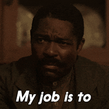 My Job Is To Protect Everyone Bass Reeves GIF - My Job Is To Protect Everyone Bass Reeves Lawmen Bass Reeves GIFs