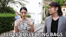 I Love Collecting Bags Investing GIF - I Love Collecting Bags Bags Investing GIFs