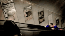 Superman Escalator GIF - Superman Flying Escalator GIFs