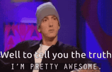 Eminem Rapper GIF - Eminem Rapper Confident GIFs