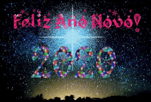 Feliz Ano Novo Happy New Year GIF - Feliz Ano Novo Happy New Year Space GIFs