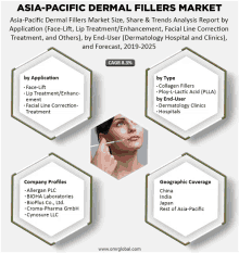 asia-pacific dermal fillers market size share & trends analysis report by application face-lift lip treatment enhancement facial line correction treatment and others