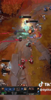 a screenshot of a video game that says tiktok @dgtita on the bottom