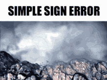 Sign Error Sign GIF