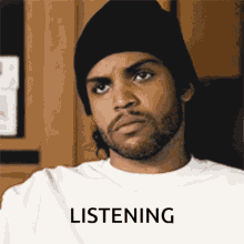 Ice Cube Listening GIF - Ice Cube Listening GIFs