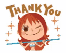 One Piece Nami GIF - One Piece Nami Thank You GIFs