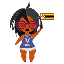 waving african vee huni v huni zimbabwe