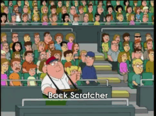 Family Guy, Butt Scratcher Salesman GIF - Family Guy Back Scratcher GIFs