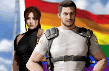 Claire Redfield Chris Redfield GIF - Claire Redfield Chris Redfield Resident Evil GIFs