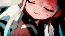 Blushing Hanako GIF