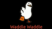 waddle duck waddle waddle waddle