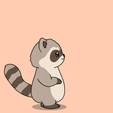 a raccoon and a bird are standing next to each other with the words happy siblings day above them