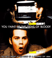 Fair Enough GIF - Armless Teenwolf Blood GIFs