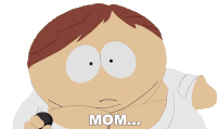 Mom Im Sorry Eric Cartman Sticker - Mom Im Sorry Eric Cartman South Park Stickers