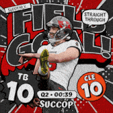 Cleveland Browns (10) Vs. Tampa Bay Buccaneers (10) Second Quarter GIF - Nfl National Football League Football League GIFs