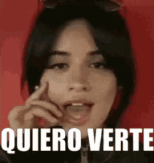 Quiero Verte Sexy Labios Guiño Camila Cabello GIF - Camilla Cabello GIFs