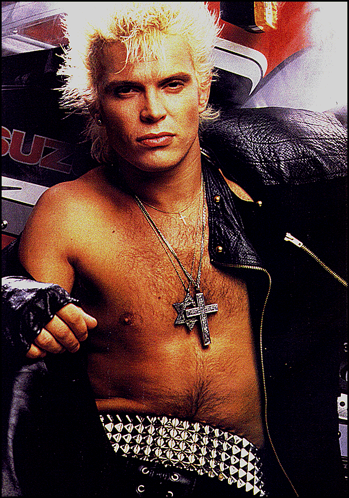 billy idol sneer