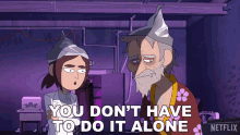 You Dont Have To Do It Alone Reagan Ridley GIF