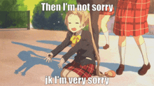 Anime Not Sorry GIF - Anime Not Sorry Jk Im Sorry GIFs