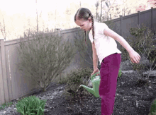 Watering Claire Crosby GIF - Watering Claire Crosby Claire And The Crosbys GIFs
