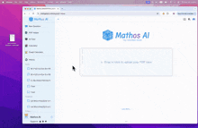 a screenshot of mathos al 's math homework app