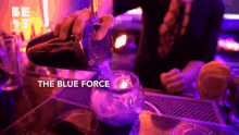 The Blue Force Drink GIF - The Blue Force Drink Alcohol GIFs