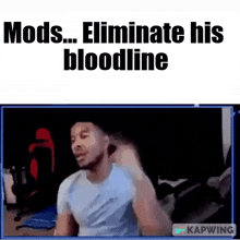 Low Tier God Mods Eliminate His Bloodline GIF - Low Tier God Mods Eliminate His Bloodline Mods Crush His Skull GIFs