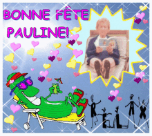 Pauline Paulone Name GIF - Pauline Paulone Name Bonne Fete GIFs