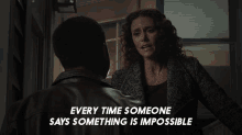 Every Time Someone Says Something Is Impossible Somehow The Impossible Happens Melissa Mccall GIF - Every Time Someone Says Something Is Impossible Somehow The Impossible Happens Melissa Mccall Scott Mccall GIFs