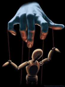 controlling puppet